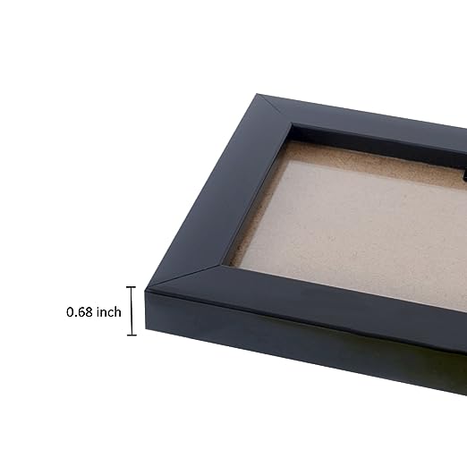 Amazon Brand - Solimo Collage Photo Frames (Set of 11, Wall Hanging, Black, SOL-HD-PF2, Synthetic Wood) Amazon Brand - Solimo Collage Photo Frames (Set of 11, Wall Hanging, Black, SOL-HD-PF2, Synthetic Wood)